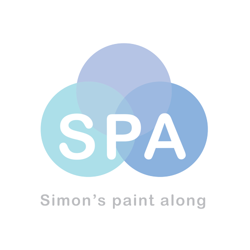 Simon's Paint Along Logo